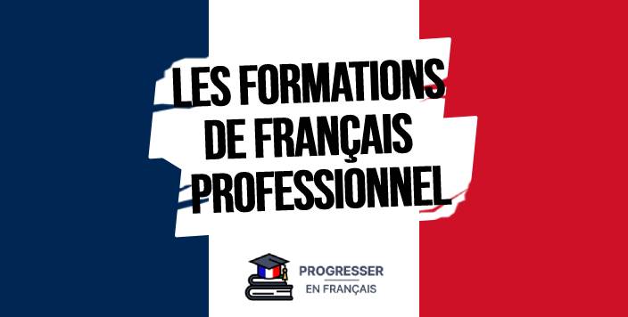 les formations de francais professionnel